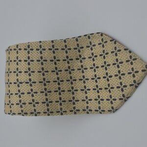VINTAGE Marie Claire Pour Lui Geometric Pattern Silk Men's Neck Tie